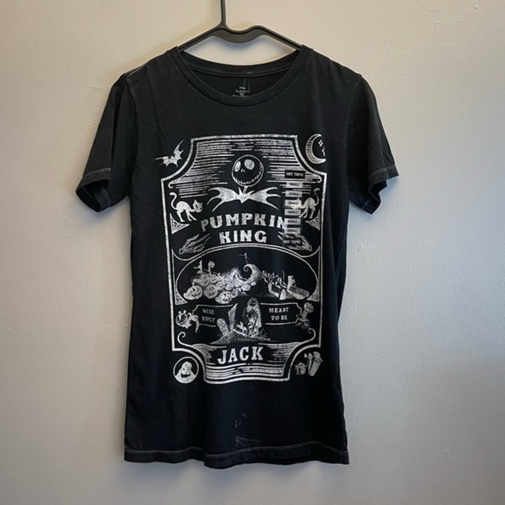 Jack Skeleton Pumpkin King T-shirt Small